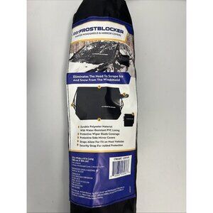 Frostblocker Winter Windshield and Mirror Covers, 59" x 41" #27D3 M69A NEW!